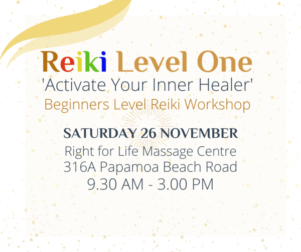 Activate Your Inner Healer - 1 Day Reiki Beginners Workshop